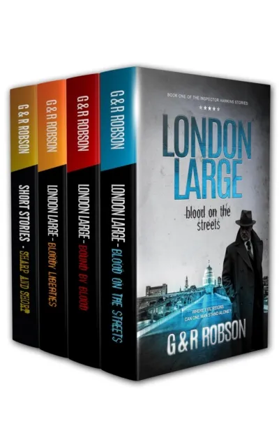 London Large Crime Thriller Series featuring Inspector Harry Hawkins: Books 1-3: (plus six bonus stories)
