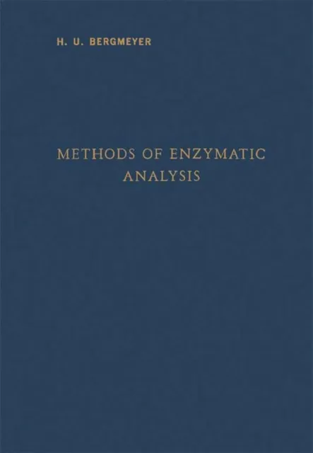 Methods of Enzymatic Analysis
