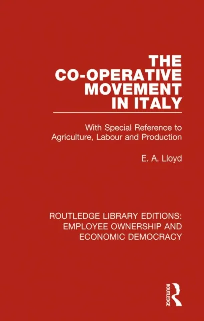 Co-operative Movement in Italy