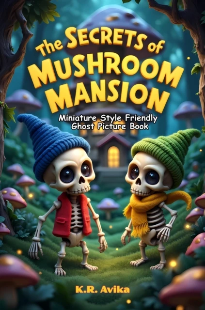 Secrets of Mushroom Mansion: Miniature Style Friendly Ghost Picture Book