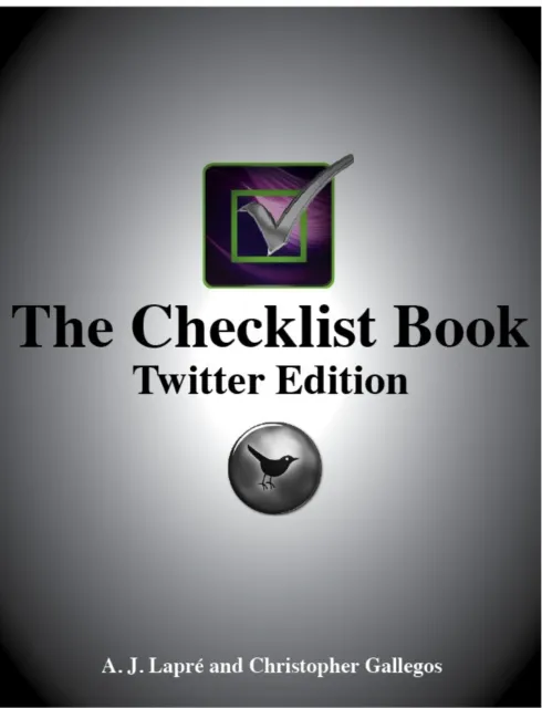 Checklist Book: Twitter Edition