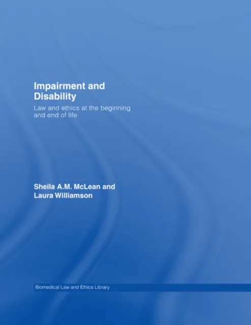 Impairment and Disability