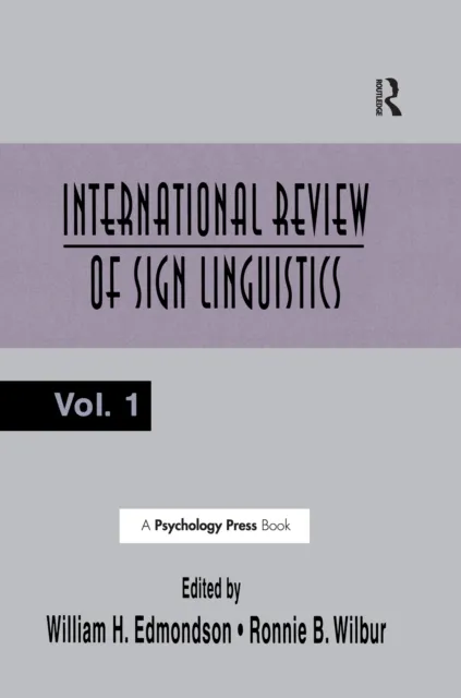 International Review of Sign Linguistics