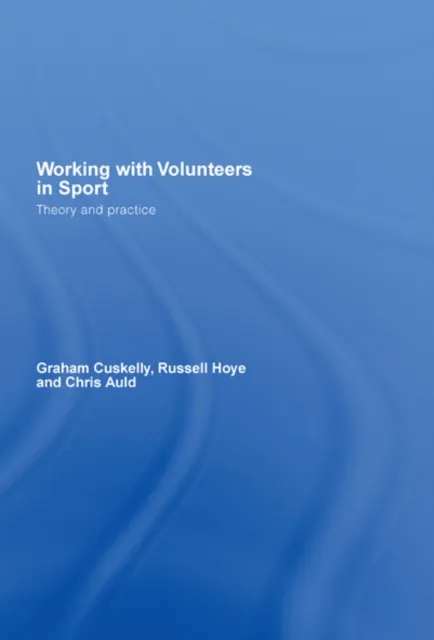 Working with Volunteers in Sport