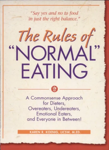 Rules of "Normal" Eating