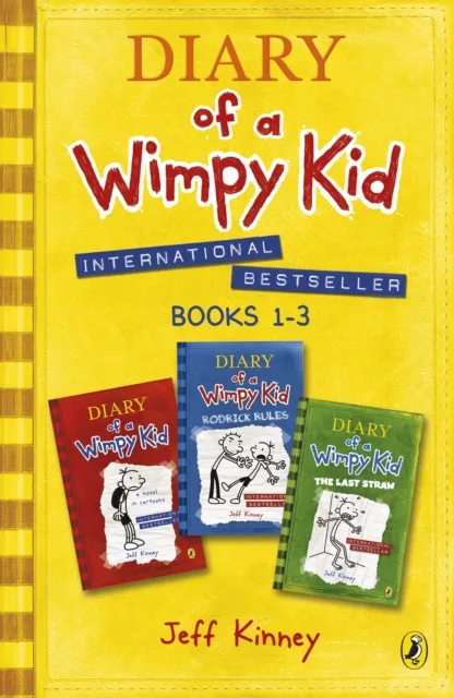 Diary of a Wimpy Kid Collection: Books 1–3