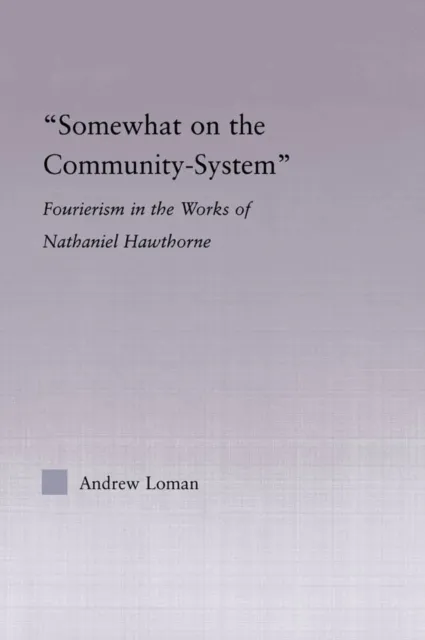 Somewhat on the Community System