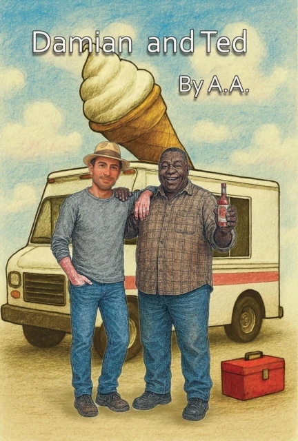 Damian and Ted  Needlepoint Hustle