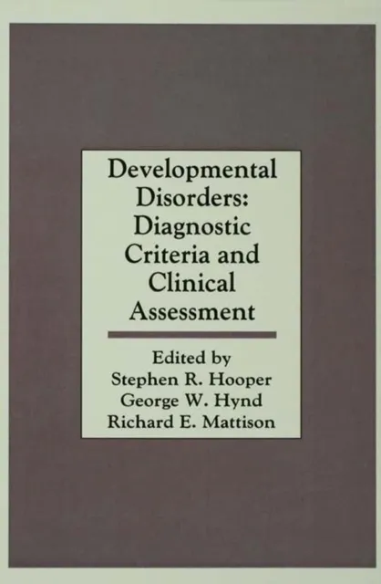 Developmental Disorders