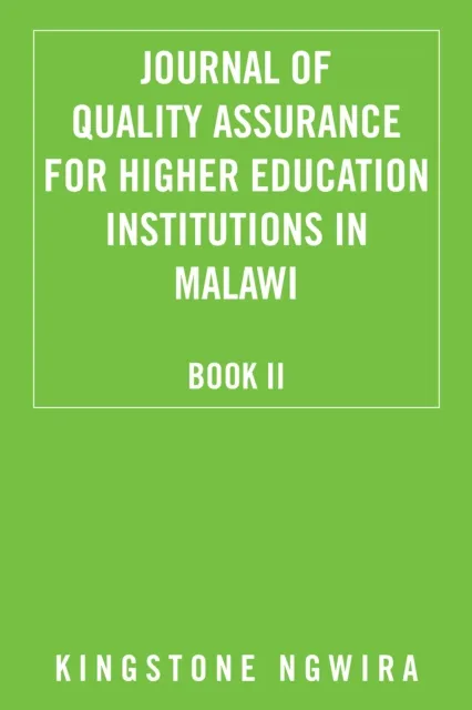 Journal of Quality Assurance for Higher Education Institutions in Malawi