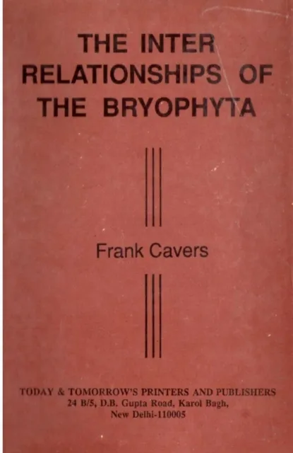 Inter-Relationships of the Bryophyta