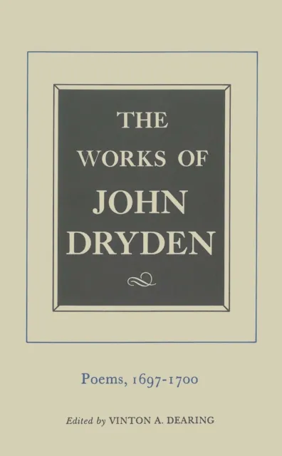 Works of John Dryden, Volume VII