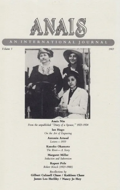 ANAIS: An International Journal, Vol. 1