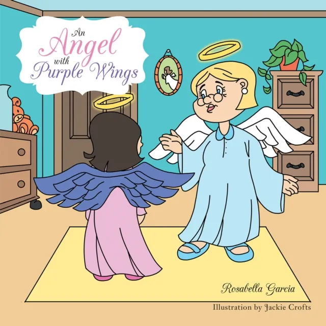 Angel with Purple Wings