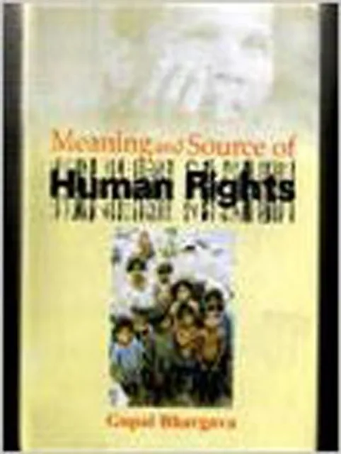 Meaning And Sources of Human Rights