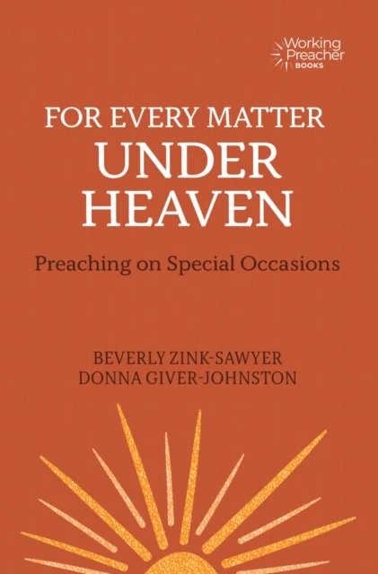 For Every Matter under Heaven