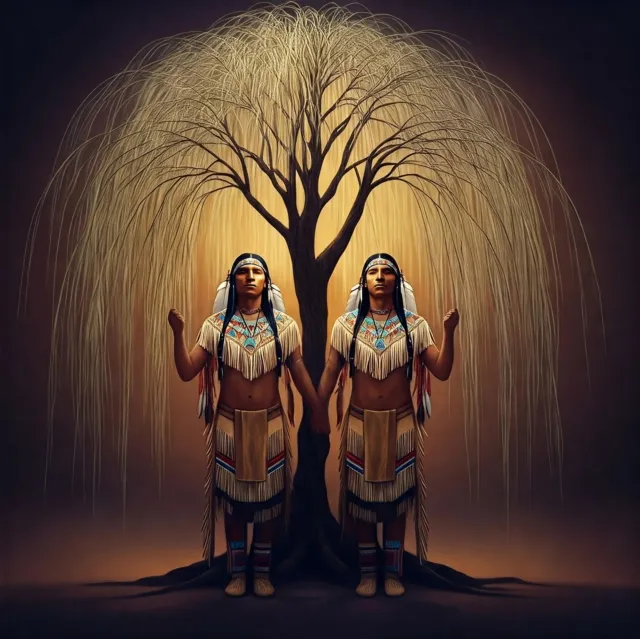 Whispering Willow and the Two-Spirited Twins