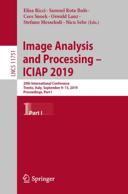 Image Analysis and Processing - ICIAP 2019