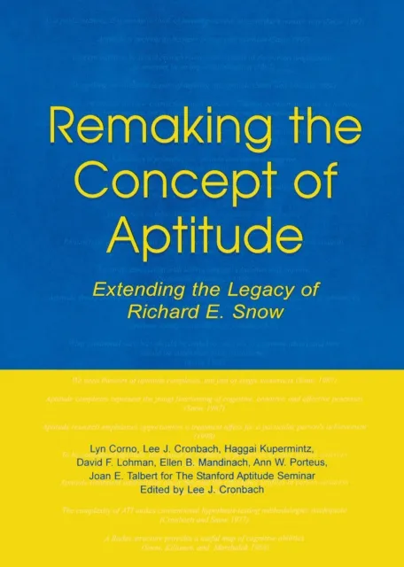 Remaking the Concept of Aptitude