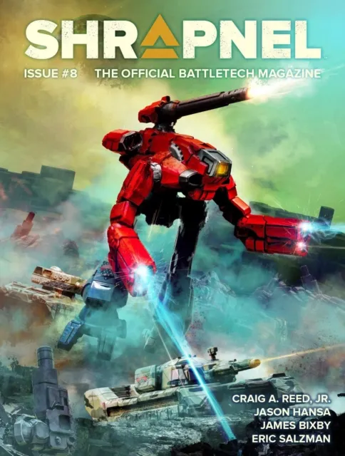 BattleTech: Shrapnel, Issue #8 (The Official BattleTech Magazine)