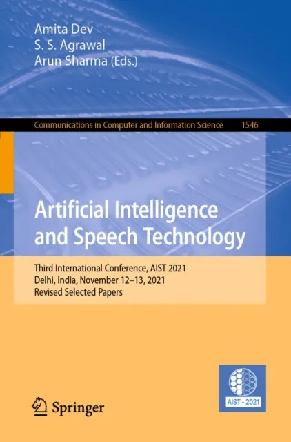 Artificial Intelligence and Speech Technology