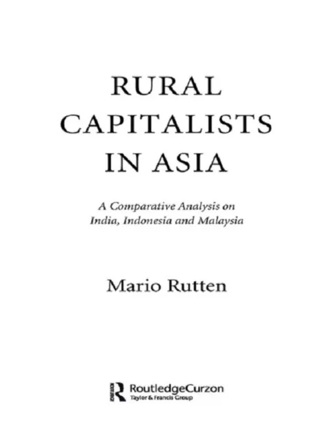 Rural Capitalists in Asia