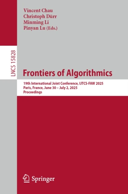 Frontiers of Algorithmics