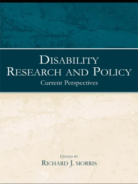 Disability Research and Policy
