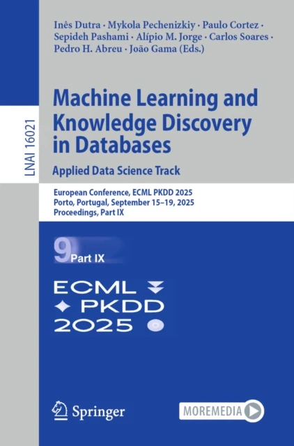 Machine Learning and Knowledge Discovery in Databases. Applied Data Science Track