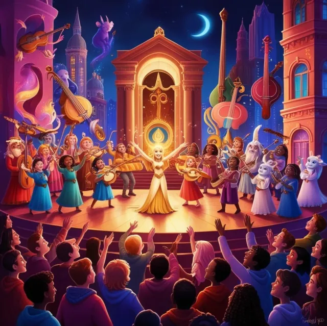 Melody of Imagination: A Symphony of Friendship and Acceptance