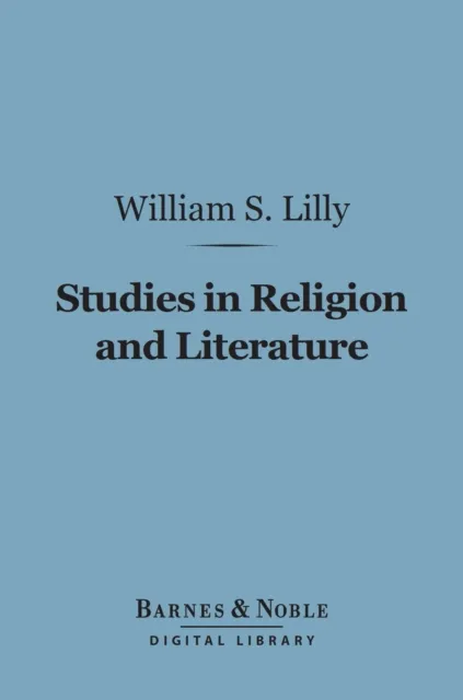 Studies in Religion and Literature (Barnes & Noble Digital Library)