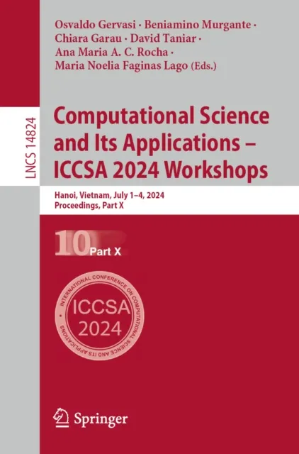 Computational Science and Its Applications - ICCSA 2024 Workshops