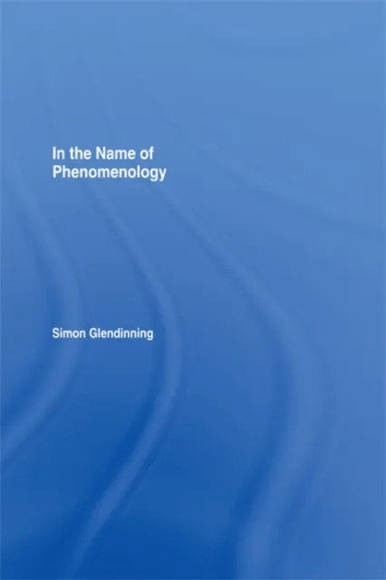 In the Name of Phenomenology