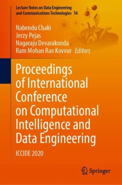 Proceedings of International Conference on Computational Intelligence and Data Engineering