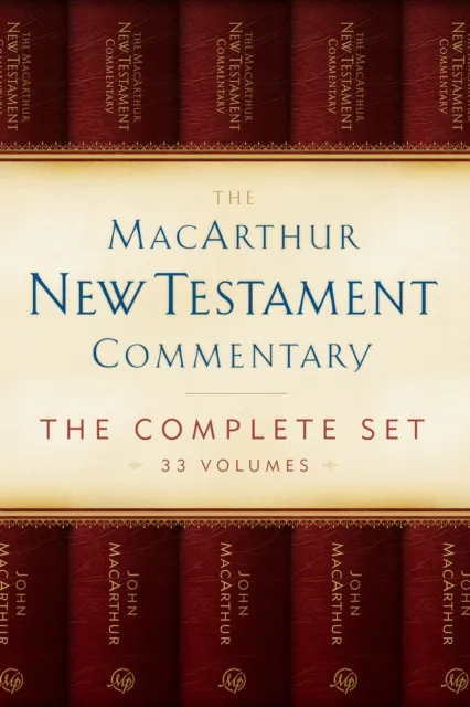 MacArthur New Testament Commentary Set of 33 volumes