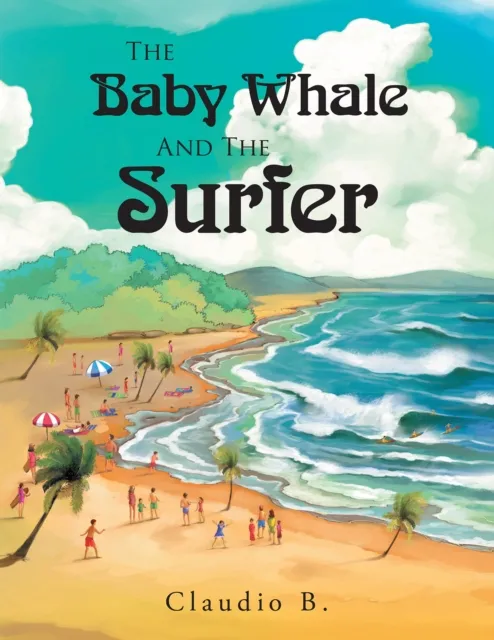 Baby Whale and the Surfer