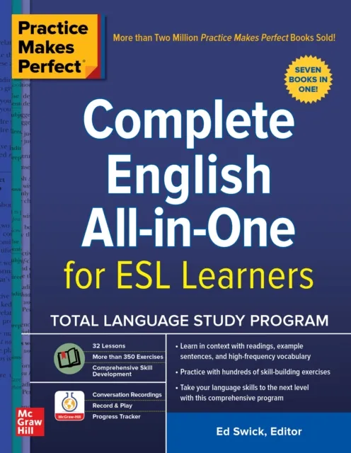 Practice Makes Perfect: Complete English All-in-One for ESL Learners