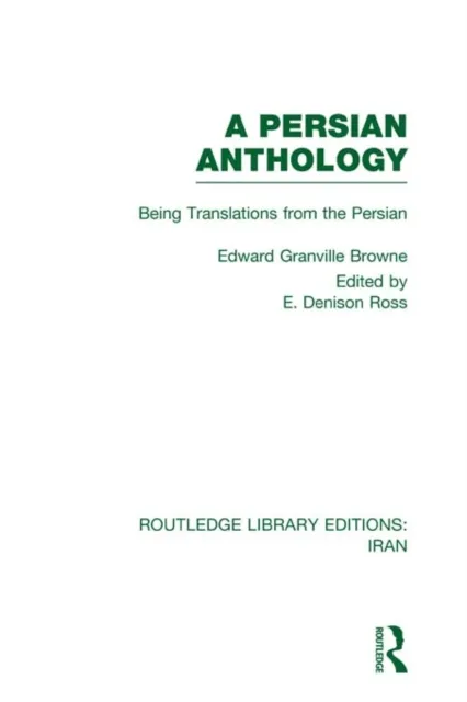 Persian Anthology (RLE Iran B)