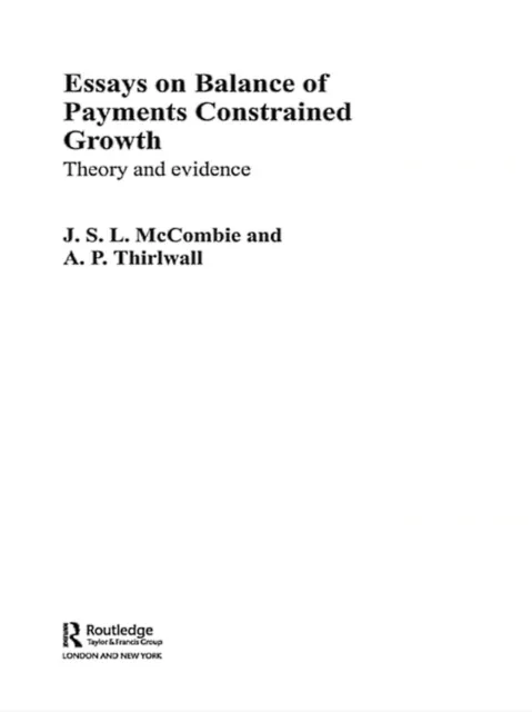Essays on Balance of Payments Constrained Growth