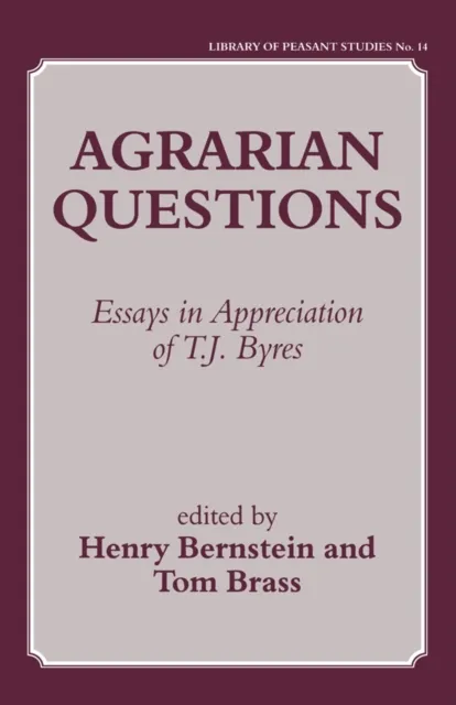 Agrarian Questions