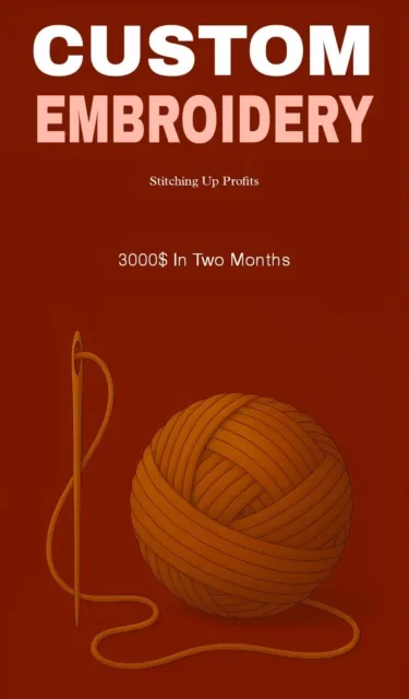 Custom embroidery: stitching up profits