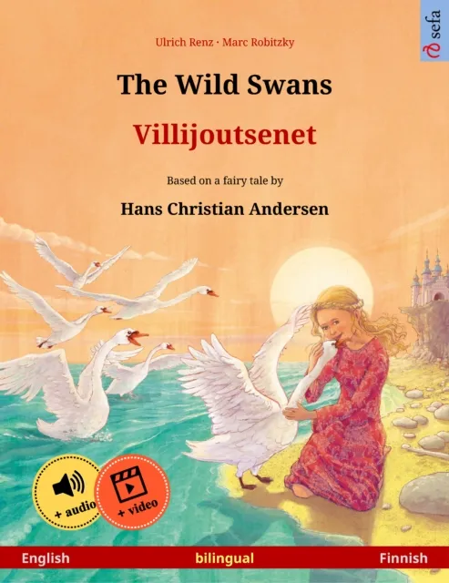 Wild Swans - Villijoutsenet (English - Finnish)