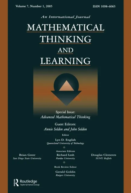 Advanced Mathematical Thinking