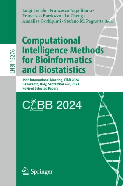 Computational Intelligence Methods for Bioinformatics and Biostatistics