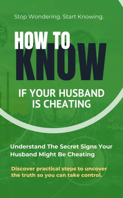 HOW TO KNOW: If Your Husband Is Cheating