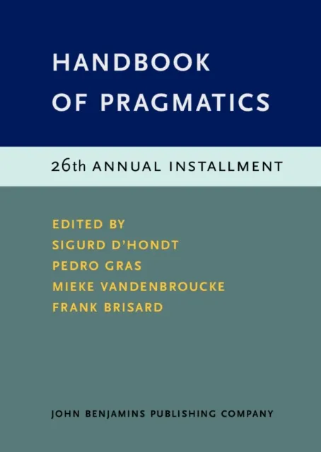 Handbook of Pragmatics