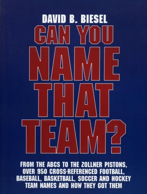Can You Name that Team?