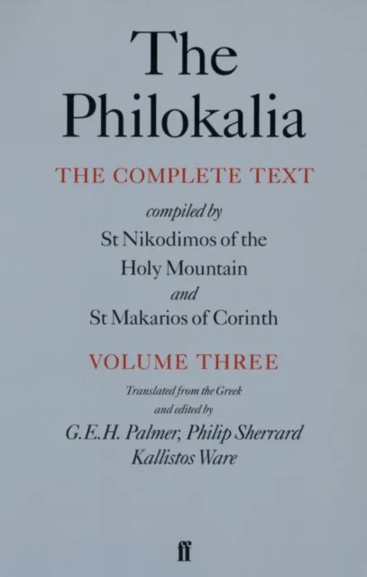 Philokalia Vol 3