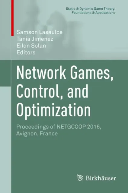 Network Games, Control, and Optimization