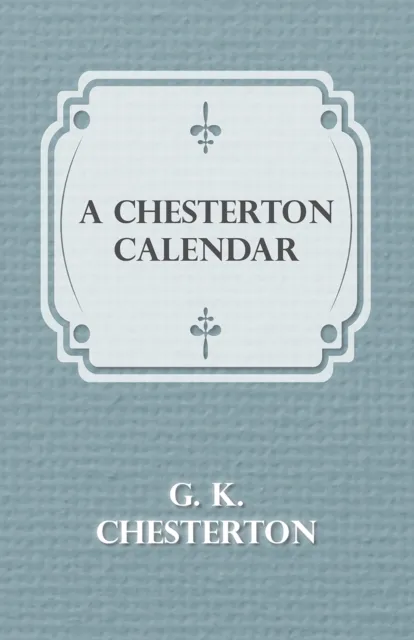 Chesterton Calendar